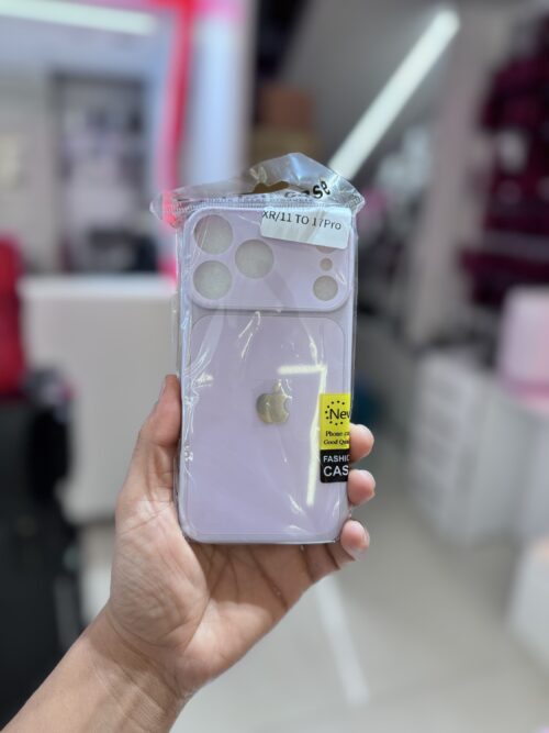 حافظة شاصي ايفون تحوير XR/11 بنفسجي