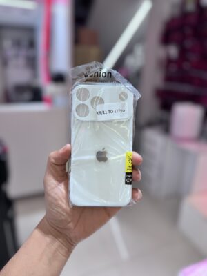 حافظة شاصي ايفون تحوير XR/11 ابيض